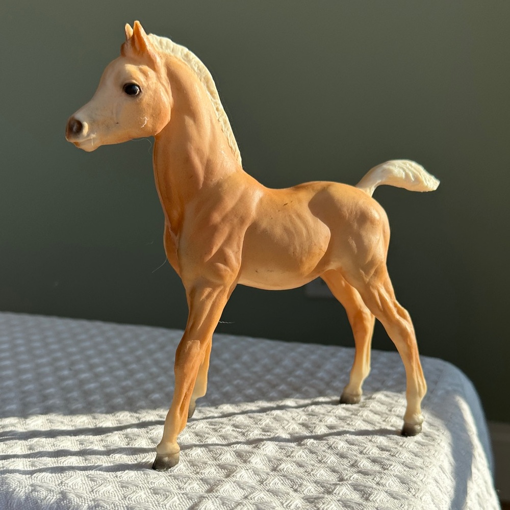 Vintage Breyer Family Arabian Foal #9 Charity Palomino matte